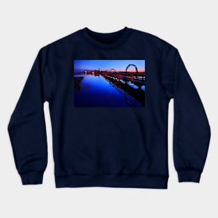 St. Nicholas monastery - Porto Lagos, Greece Crewneck Sweatshirt